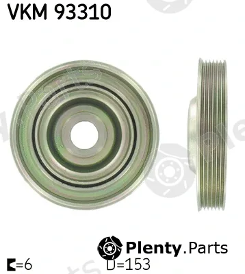 SKF VKM93310 — Belt Pulley, crankshaft