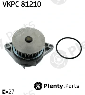 SKF VKPC81210 — Water Pump, engine cooling
