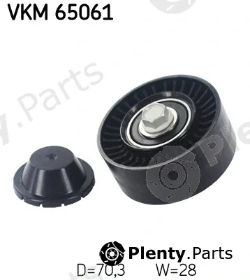 SKF VKM65061 — Deflection/Guide Pulley, V-ribbed belt