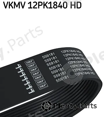 SKF VKMV12PK1840HD — V-Ribbed Belt