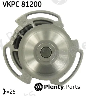 SKF VKPC81200 — Water Pump, engine cooling