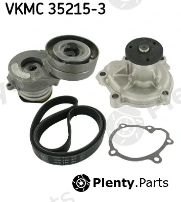 SKF VKMC35215-3 — Water Pump + V-Ribbed Belt Kit