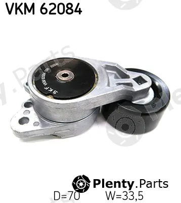 SKF VKM62084 — Tensioner Pulley, V-ribbed belt
