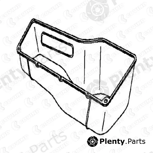 CovindSpA 038/143 — Cowling, radiator fan