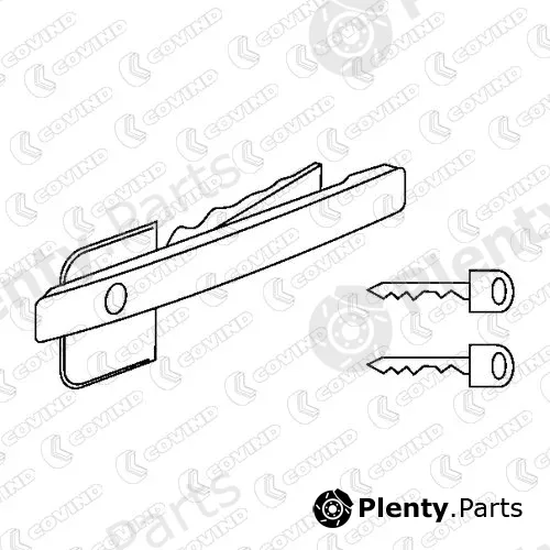 CovindSpA XF0/193 — Exterior Door Handle