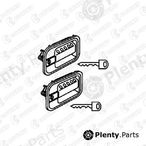 CovindSpA 060/156 — Exterior Door Handle