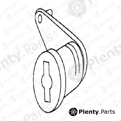 CovindSpA 015/153 — Lock Cylinder