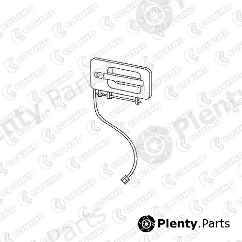 CovindSpA 943/192 — Exterior Door Handle