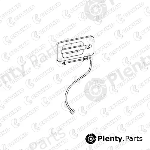 CovindSpA 943/193 — Exterior Door Handle