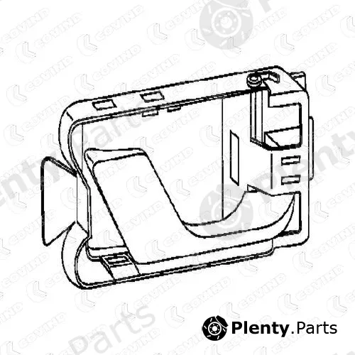 CovindSpA 013/143 — Door Handle, interior equipment