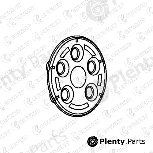 CovindSpA 025/705 — Cover, wheels