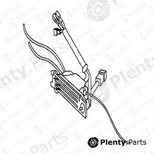 CovindSpA 038/433 — Cowling, radiator fan