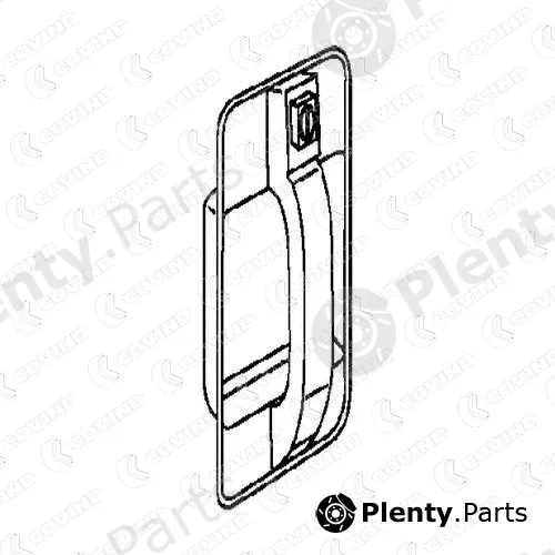 CovindSpA 013/168 — Exterior Door Handle