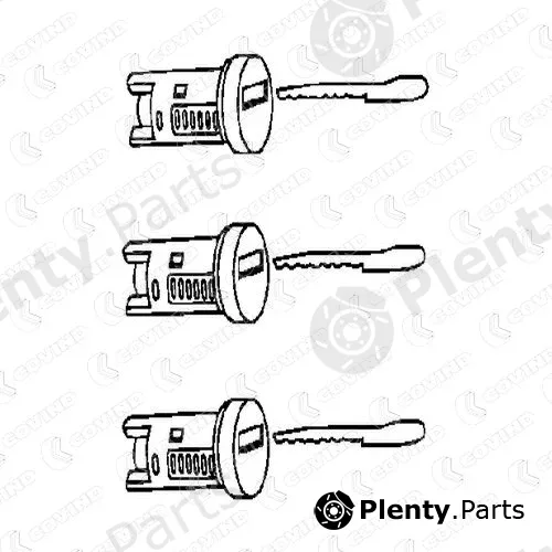 CovindSpA 015/157 — Lock Cylinder Kit