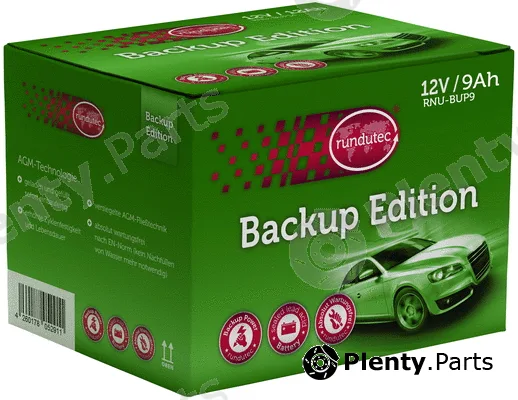 powerROCK RNU-BUP9 — Starter Battery SILVER