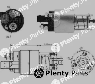 ZM ZM4-397 — Solenoid Switch, starter Solenoid Switch