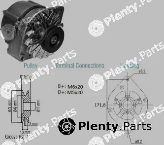 ZM ZM90.101.27 — Alternator Alternator