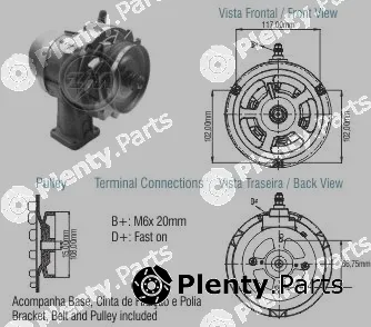 ZM ZM90.101.15 — Alternator Alternator
