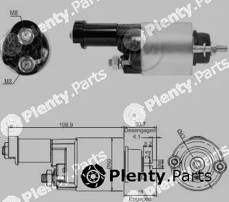 ZM ZM9-705 — Solenoid Switch, starter Solenoid Switch