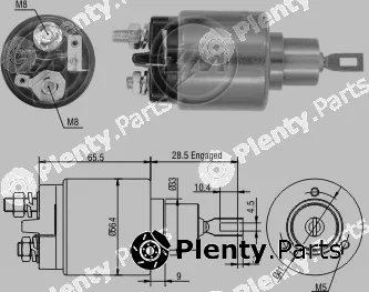 ZM ZM2-773 — Solenoid Switch, starter Solenoid Switch