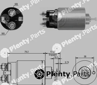 ZM ZM769 — Solenoid Switch, starter Solenoid Switch