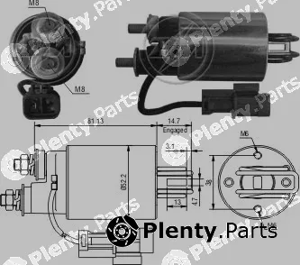 ZM ZM585 — Solenoid Switch, starter Solenoid Switch