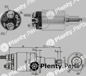 ZM ZM5-639 — Solenoid Switch, starter Solenoid Switch
