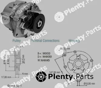 ZM ZM90.101.26 — Alternator Alternator