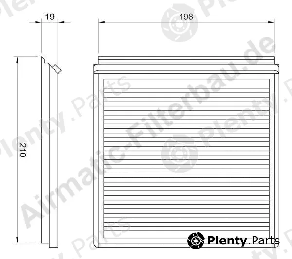 Airmatic IF0018 — Filter, cabin air