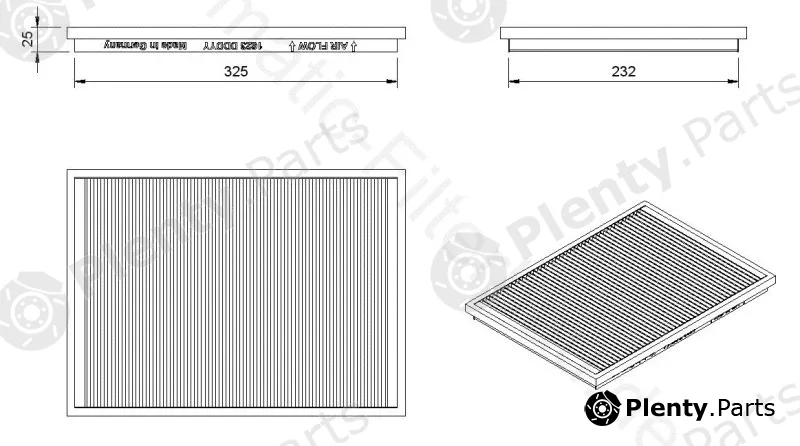 Airmatic IF1623 — Filter, cabin air