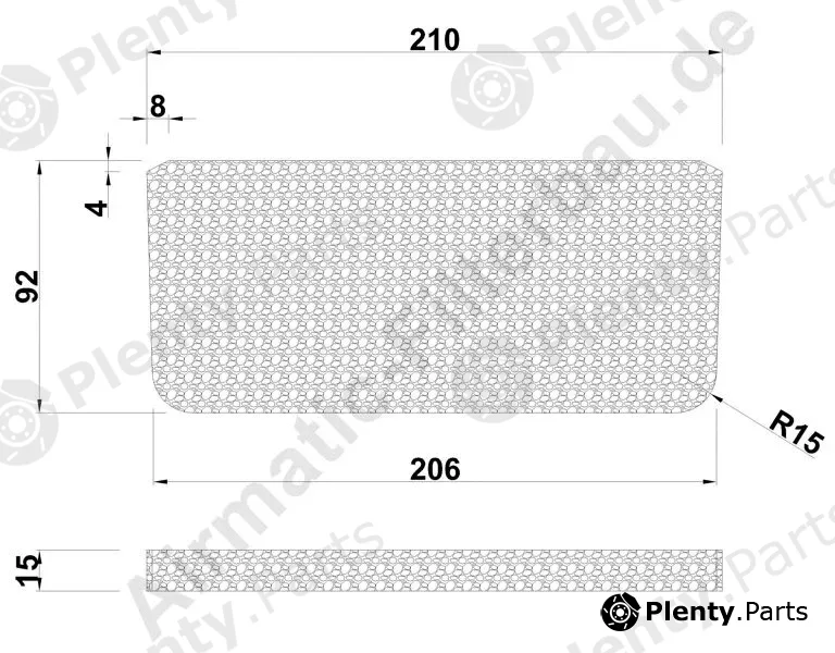 Airmatic IF0596M — Filter, cabin air