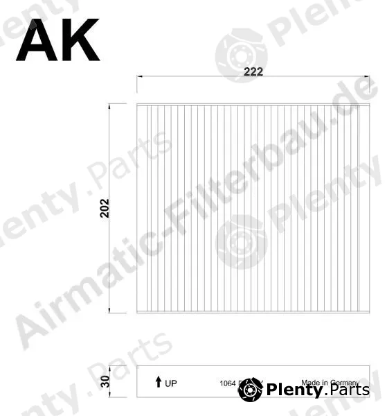 Airmatic IF1064 — Filter, cabin air