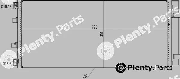 Hart 614556 — Condenser, air conditioning