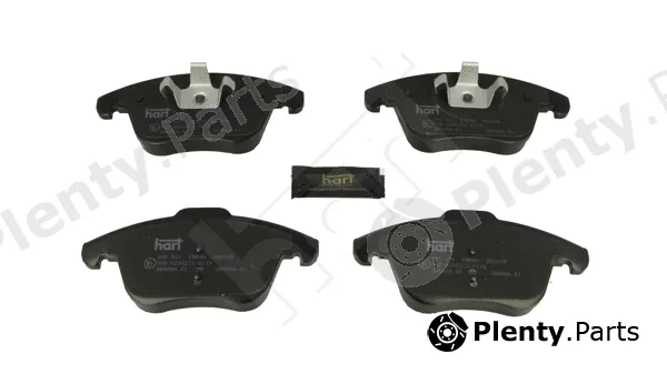 Hart 260551 — Brake Pad Set, disc brake PREMIUM LINE