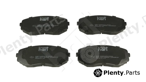 Hart 253769 — Brake Pad Set, disc brake