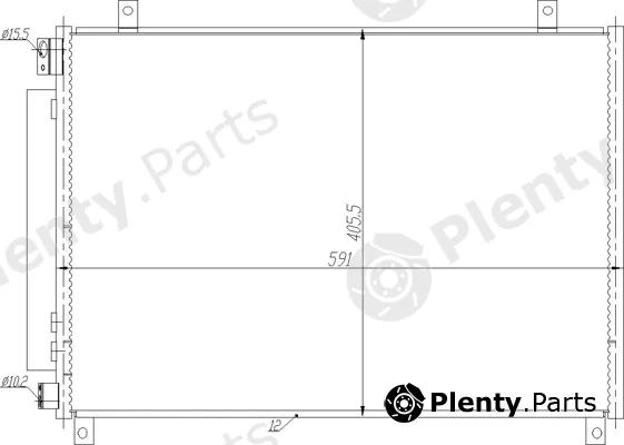 Hart 636997 — Condenser, air conditioning