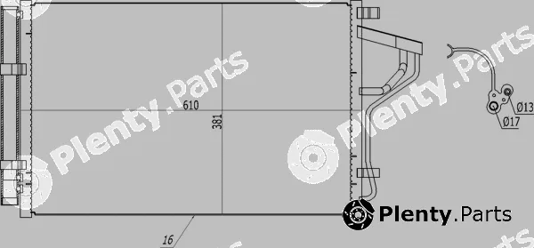 Hart 619539 — Condenser, air conditioning