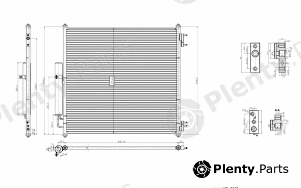 Hart 616790 — Condenser, air conditioning