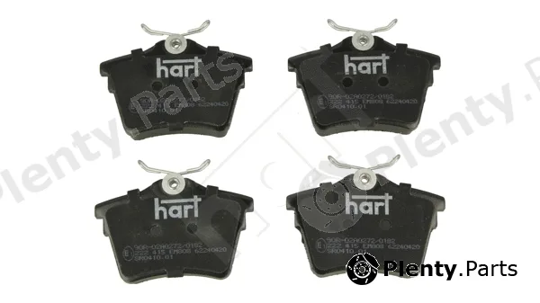 Hart 222415 — Brake Pad Set, disc brake