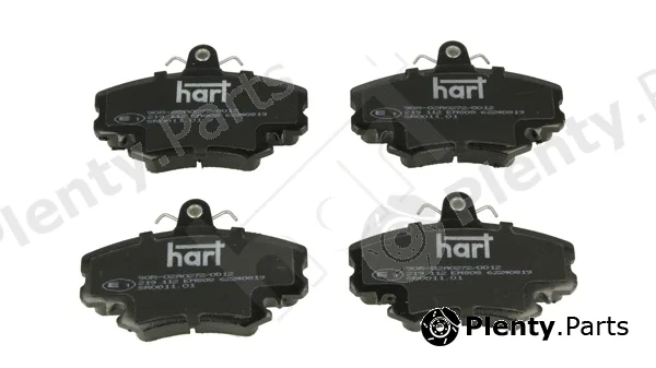 Hart 219112 — Brake Pad Set, disc brake