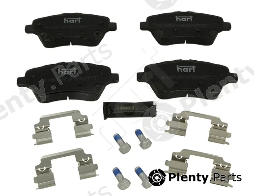 Hart 254220 — Brake Pad Set, disc brake PREMIUM LINE