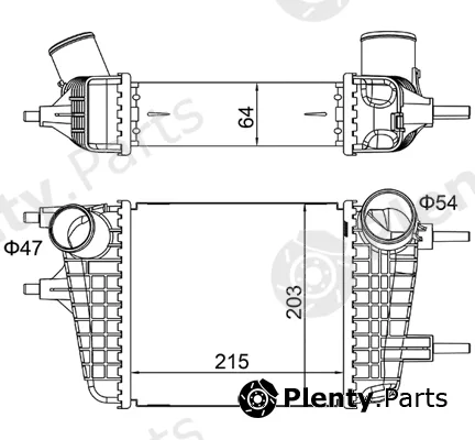 Hart 630305 — Charge Air Cooler