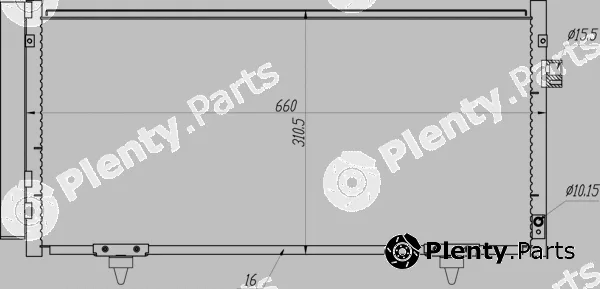 Hart 620610 — Condenser, air conditioning