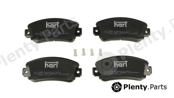 Hart 215942 — Brake Pad Set, disc brake