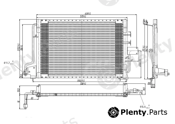 Hart 602265 — Condenser, air conditioning