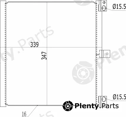 Hart 636973 — Condenser, air conditioning