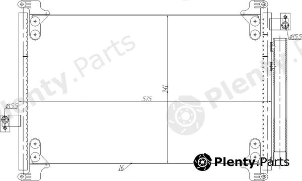 Hart 636996 — Condenser, air conditioning