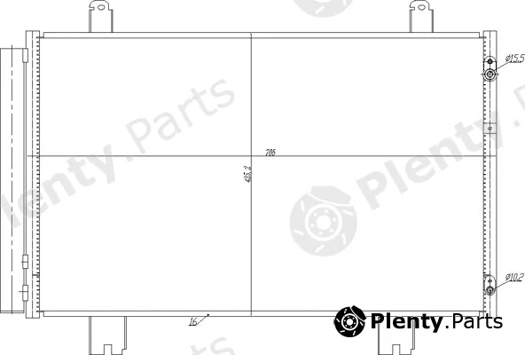 Hart 725094 — Condenser, air conditioning