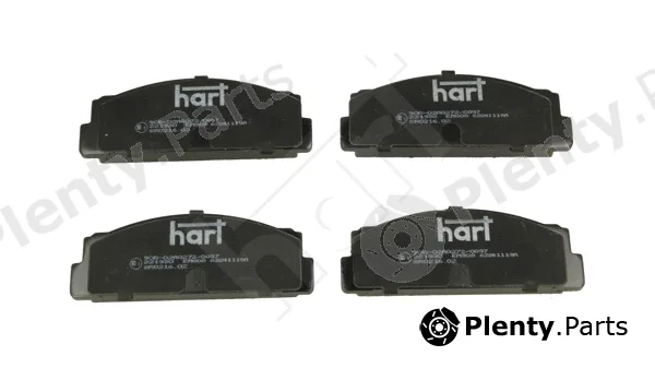 Hart 220193 — Brake Pad Set, disc brake