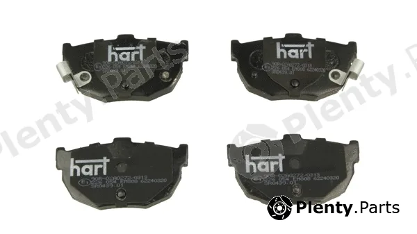 Hart 226054 — Brake Pad Set, disc brake